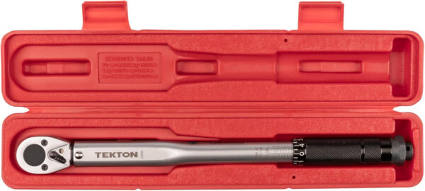 TEKTON 24330 3/8-Inch Drive Click Torque Wrench (10-80 ft.-lb./13.6-108.5 Nm) - Image 3