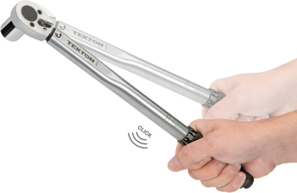 TEKTON 24330 3/8-Inch Drive Click Torque Wrench (10-80 ft.-lb./13.6-108.5 Nm) - Image 6