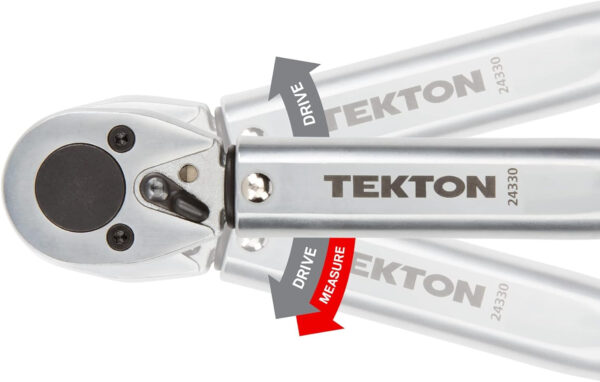 TEKTON 24330 3/8-Inch Drive Click Torque Wrench (10-80 ft.-lb./13.6-108.5 Nm) - Image 7