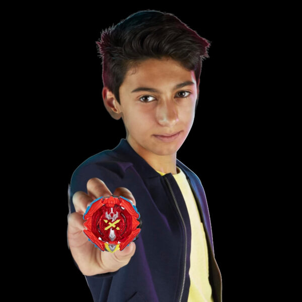 Beyblade Burst QuadStrike Xcalius Power Speed Launcher Pack, Battle Game Set with Xcalius Power Speed Launcher and Right-Spin Battling Top Toy - Image 7