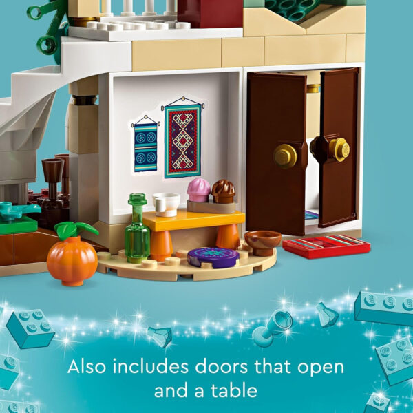 LEGO Disney Wish: Asha in The City of Rosas 43223 Building Toy Set, A Buildable Model from The Disney Movie to Inspire Adventures and Creative Play, A Fun Gift for Kids and Fans Ages 6 and up - Image 5