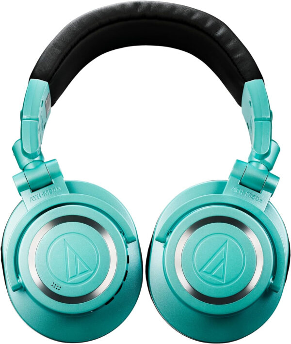 Audio-Technica ATH-M50xBT2IB Wireless Over-Ear Headphones, Ice Blue - Image 3