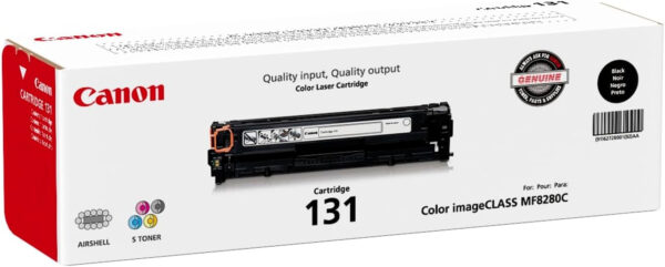 Canon Genuine Toner Cartridge 131 Black