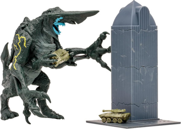 Pacific Rim McFarlane Toys Knifehead (Kaiju) 4" Scale Figure Playset with Comic - Image 3