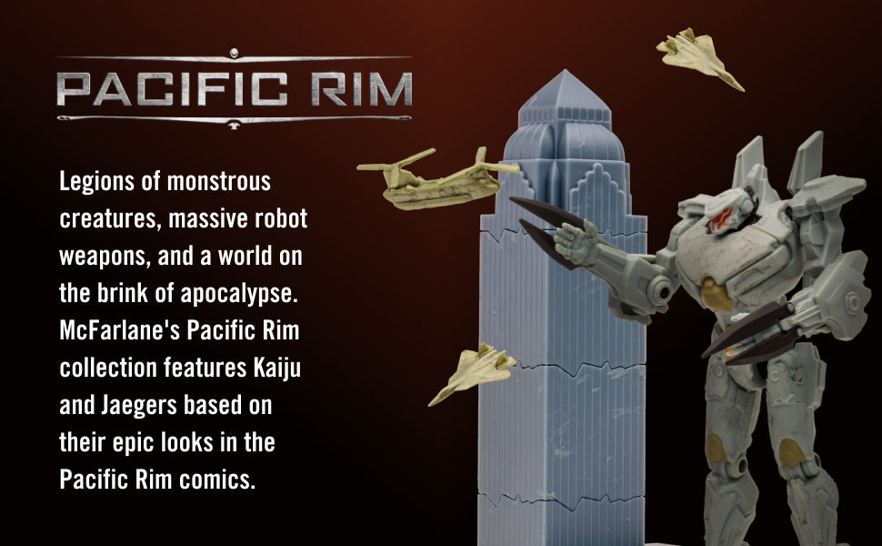 pacific rim action figure pac rim toys uprising deluxe avenger macfarlan toys pacificrim figurines