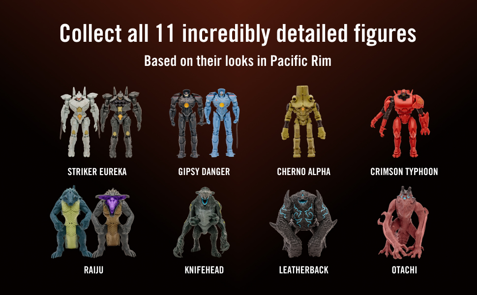 pacific rim action figure pac rim toys uprising deluxe avenger macfarlane comics comicbook