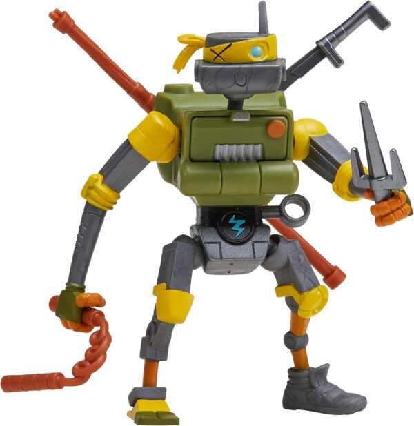 Teenage Mutant Ninja Turtles: Mutations Mix and Match 4.5-Inch Metalhead Action Figure - Image 3