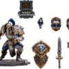 McFarlane Toys - World of Warcraft Human: Warrior/Paladin (Common) 1:12 Scale Posed Figure - Image 4