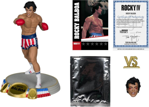 McFarlane Toys - Rocky Balboa (Rocky IV) 6in Posed Figure - Image 4