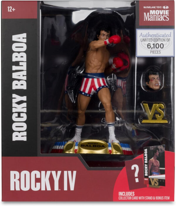 McFarlane Toys - Rocky Balboa (Rocky IV) 6in Posed Figure - Image 8