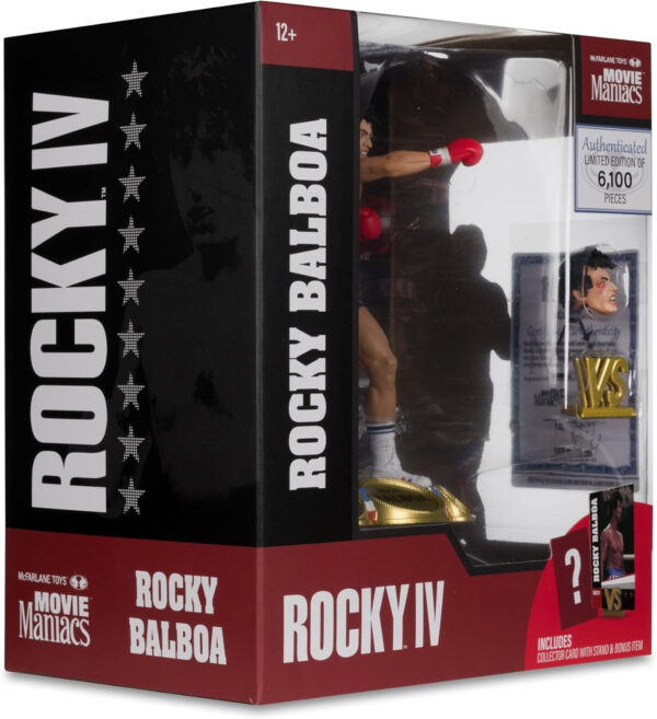 McFarlane Toys - Rocky Balboa (Rocky IV) 6in Posed Figure - Image 9