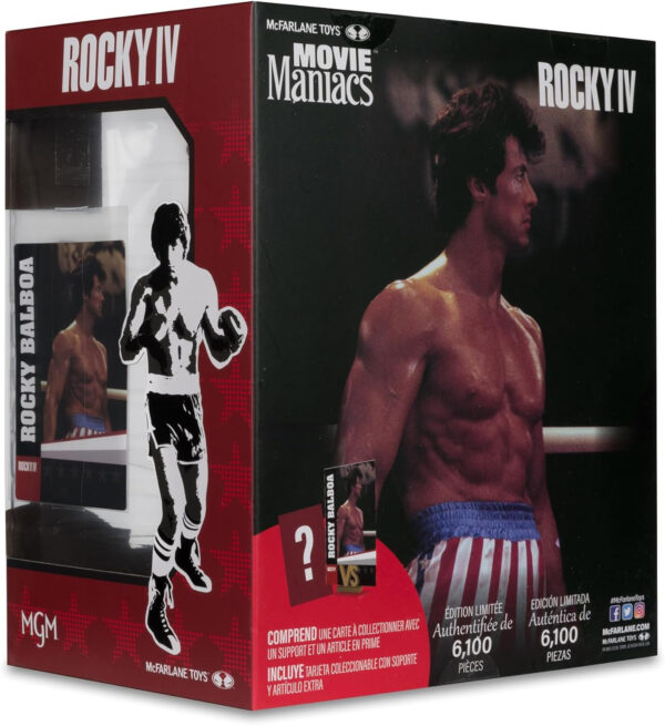 McFarlane Toys - Rocky Balboa (Rocky IV) 6in Posed Figure - Image 10