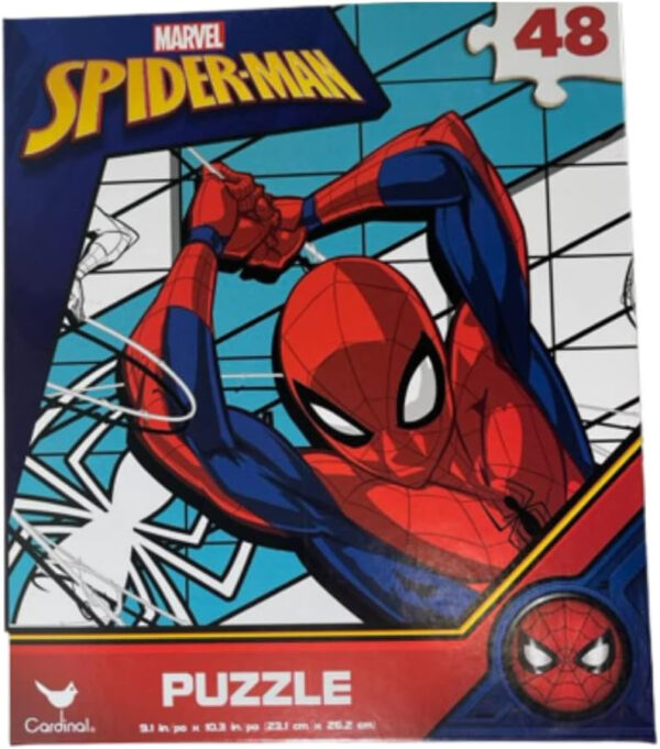 3 Pk. Marvel Spider-Man 48 Piece Jigsaw Puzzle (Assorted Designs) - Image 4