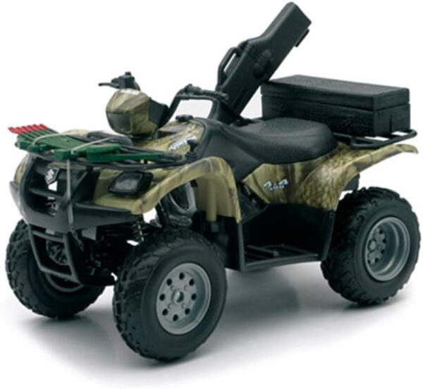 New Ray - 1:12 Scale ATV Suzuki Camo Vinson 500 4X4 Green Camo