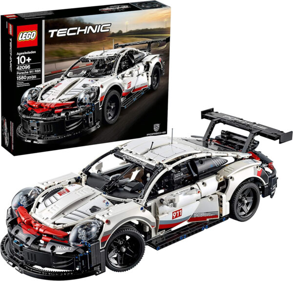 LEGO Technic Porsche 911 RSR 42096 Building Kit, New 2019 (1580 Piece)