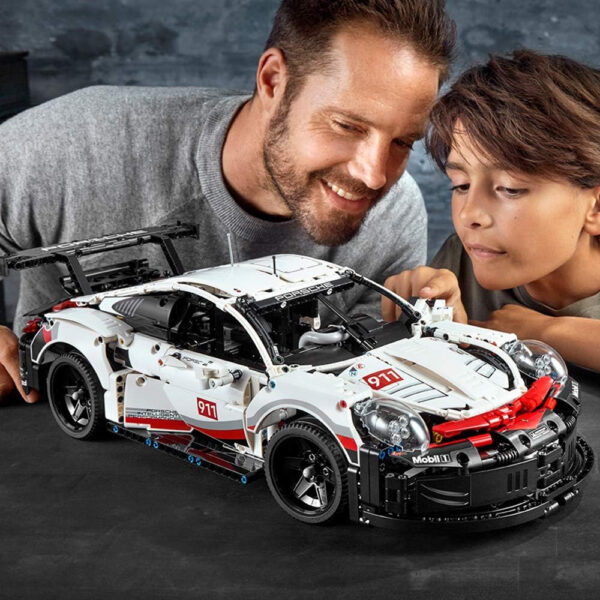 LEGO Technic Porsche 911 RSR 42096 Building Kit, New 2019 (1580 Piece) - Image 3