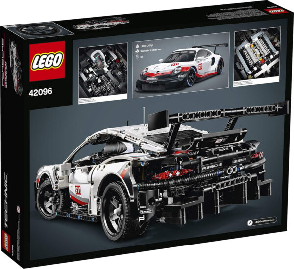 LEGO Technic Porsche 911 RSR 42096 Building Kit, New 2019 (1580 Piece) - Image 5