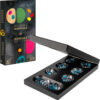 Legacy Deluxe Mancala Classic Game with Folding Wooden Game Board and Colored Glass Stones, Family Game for Ages 8 and up