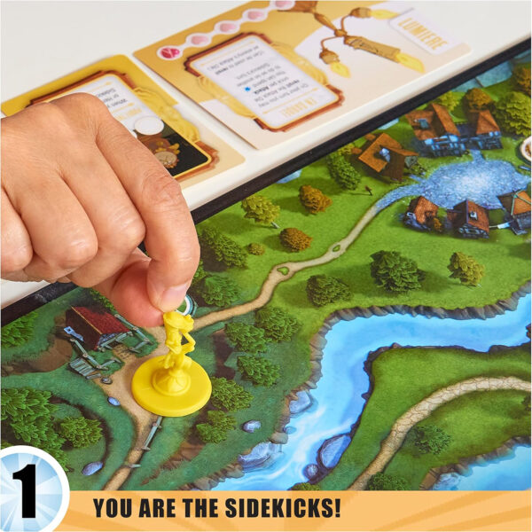 Disney Sidekicks Cooperative Strategy Board Game with Custom Sculpted Figures, for Families, Adults, and Kids Ages 8 and up - Image 4