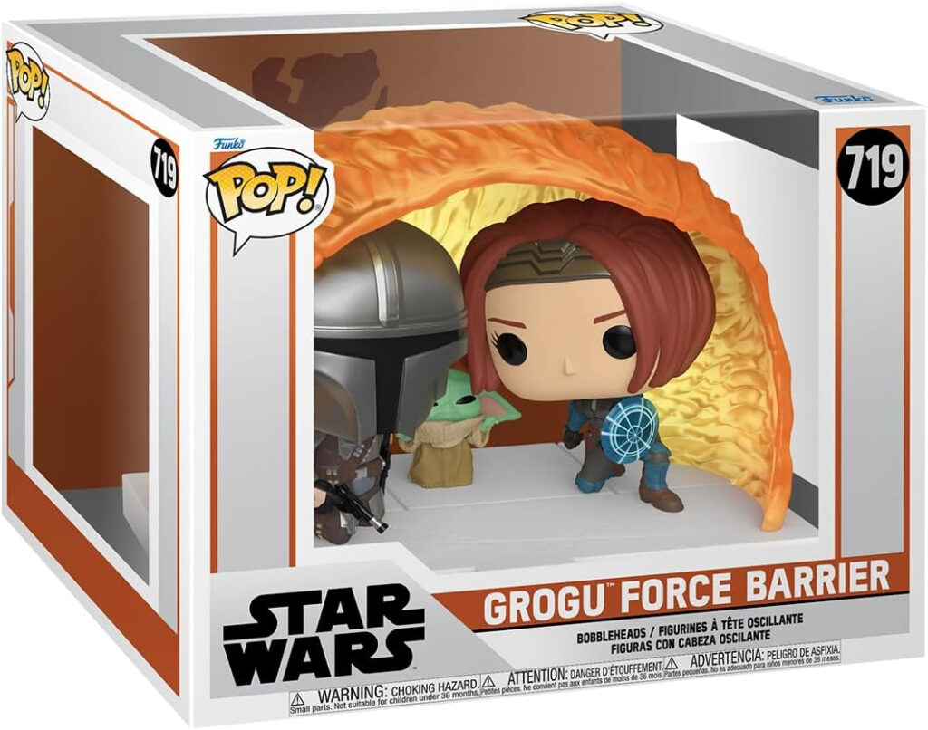 Funko Pop! Moments: The Mandalorian - Grogu Force Barrier